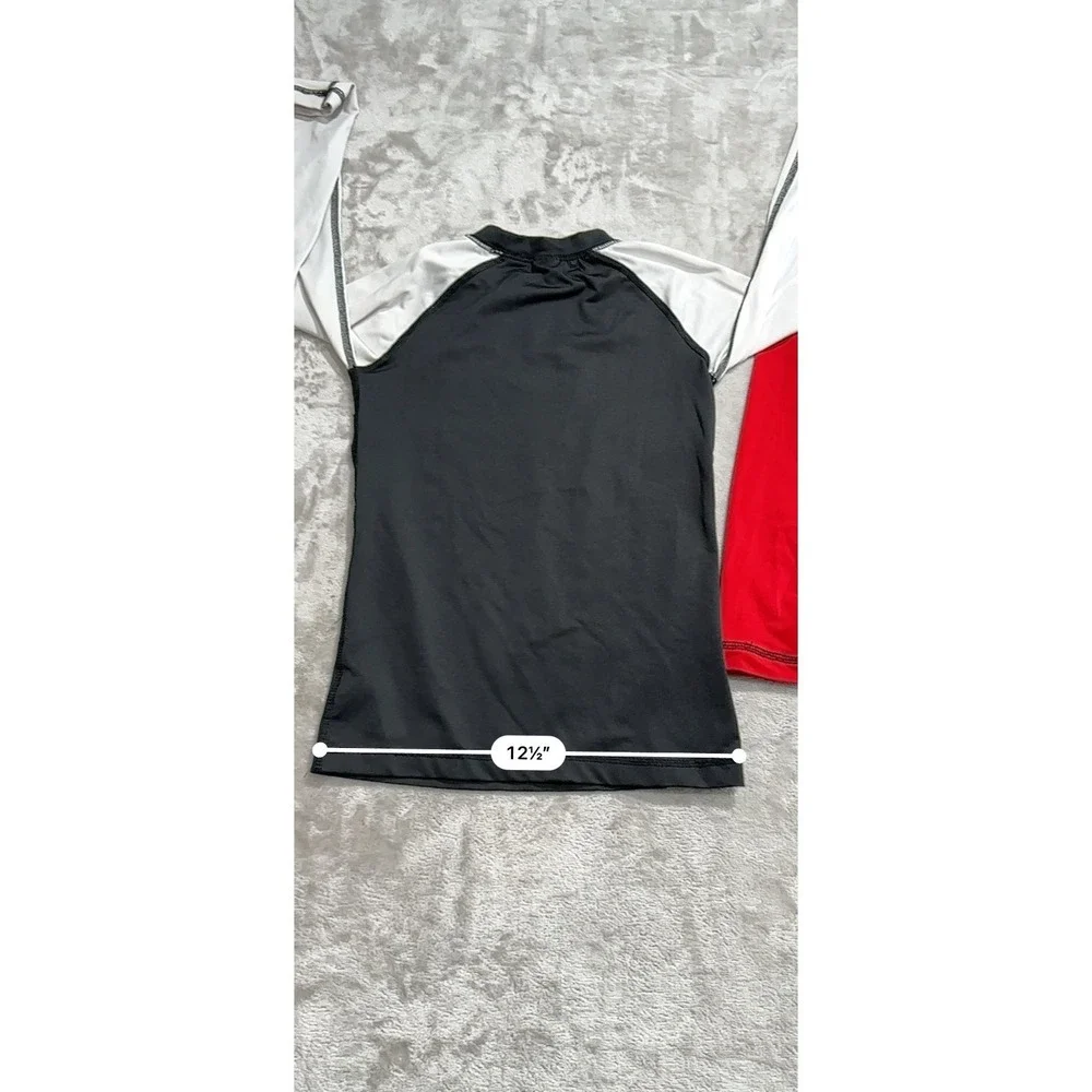 BJJ Rash Guard Kids Size Small Long Sleeve Bundle of 2 MMA Jiu Jitsu Grappling